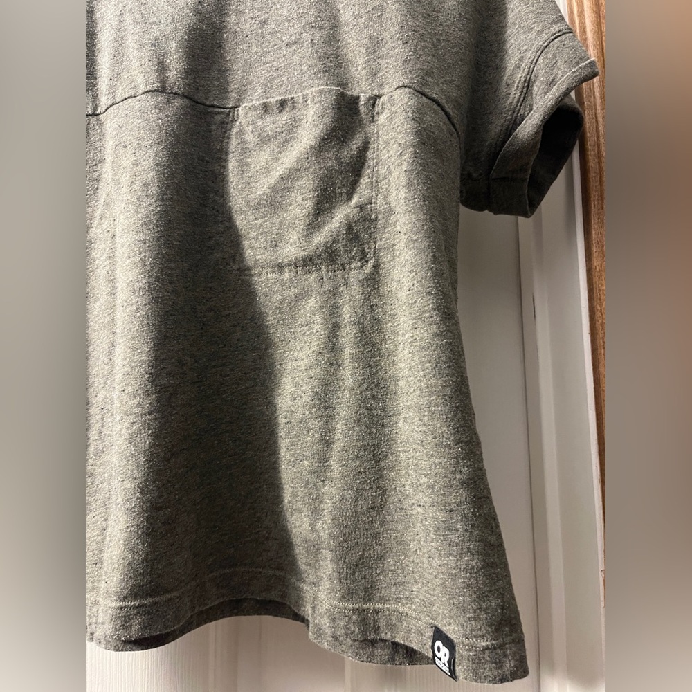 Outdoor Research Women's Short Sleeve Crop Tee in Olive - Picture 3 of 3
